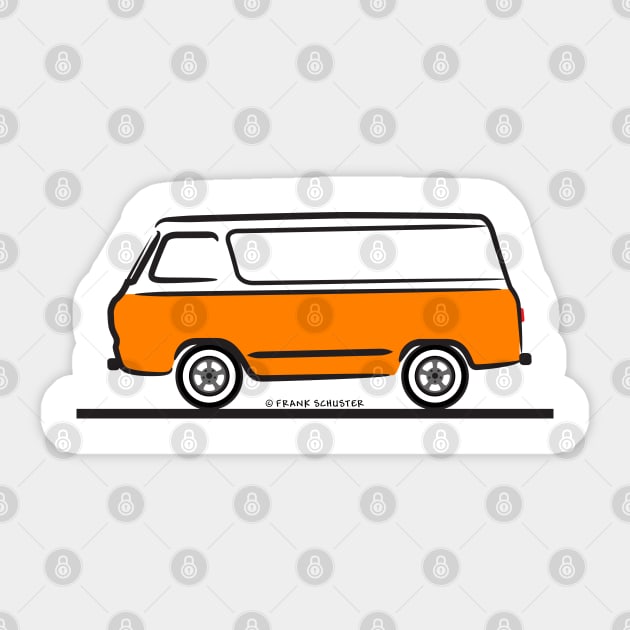 Ford Econoline 1960-1967 Sticker by PauHanaDesign